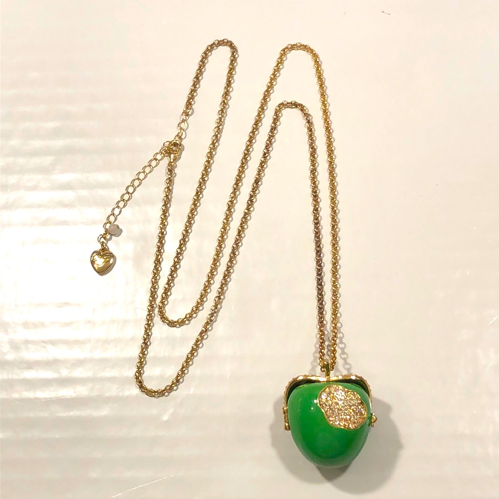 Solid Piece Rare Locket Ladybug